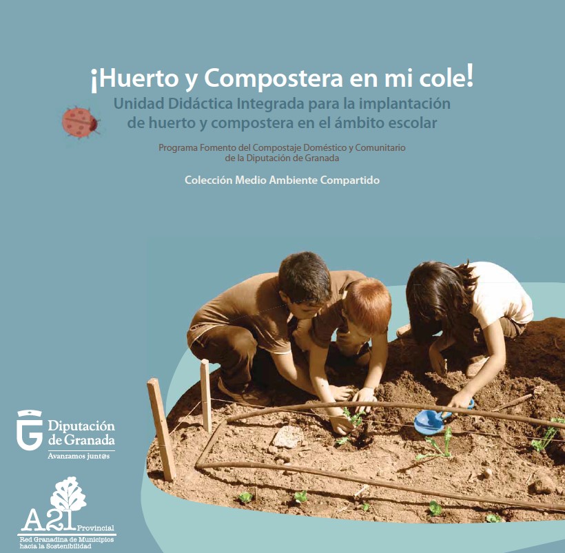 Huerto y compostera en mi cole